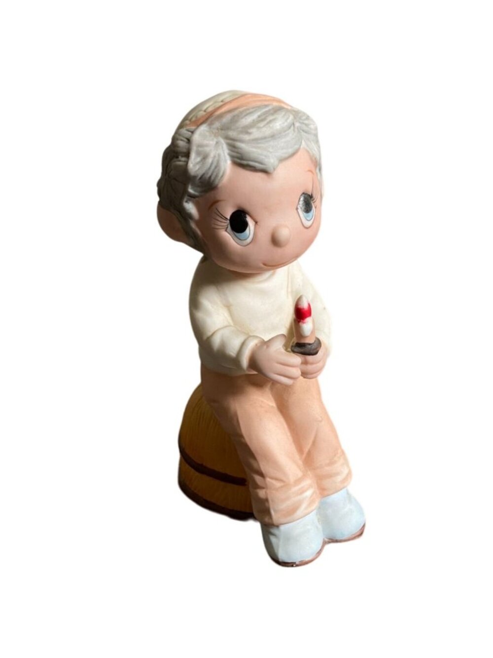VTG  1984 "The True Light" Matthew 5:14, Jane-Deveaux Inc 5 inch Figurine